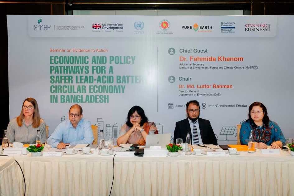 80% of used batteries recycled informally in Bangladesh as experts urge urgent market reform