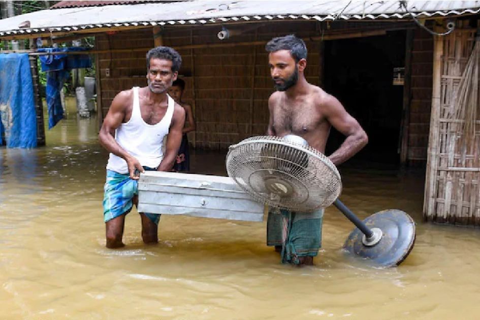 Assam labourer becomes lifeline for 2,000 people trapped by floods