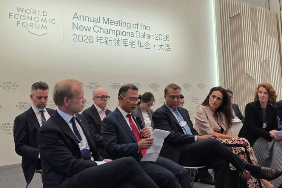 Bangladesh PM urges climate finance and loss and damage fund at WEF Summit