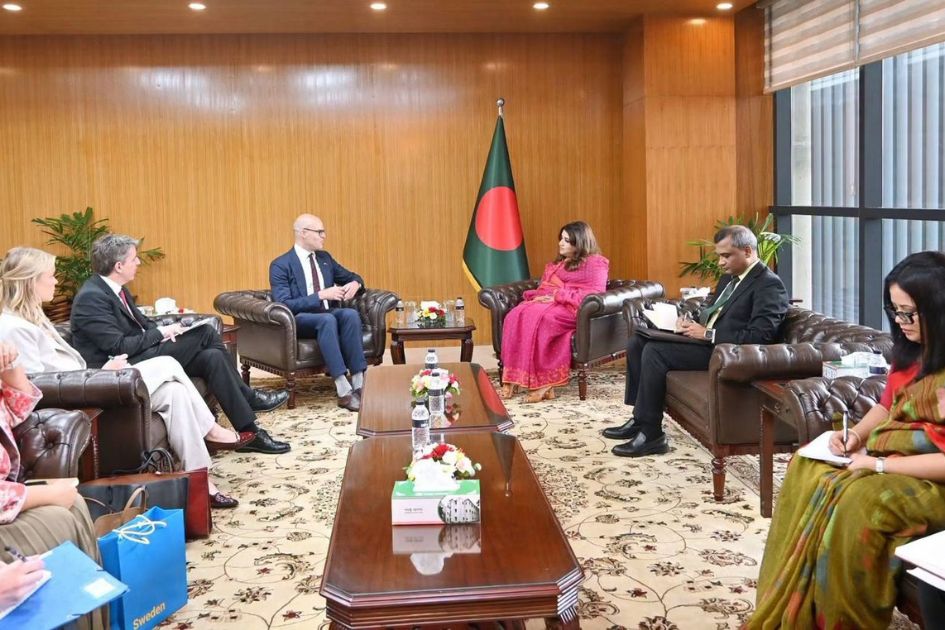 Bangladesh, Sweden discuss expanding cooperation in trade and green transition