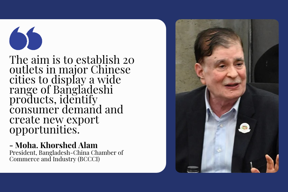 Bangladesh targets six products to narrow trade gap with China