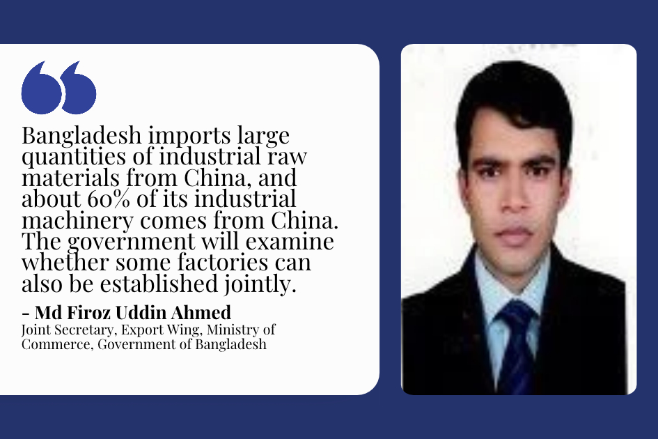 Bangladesh targets six products to narrow trade gap with China