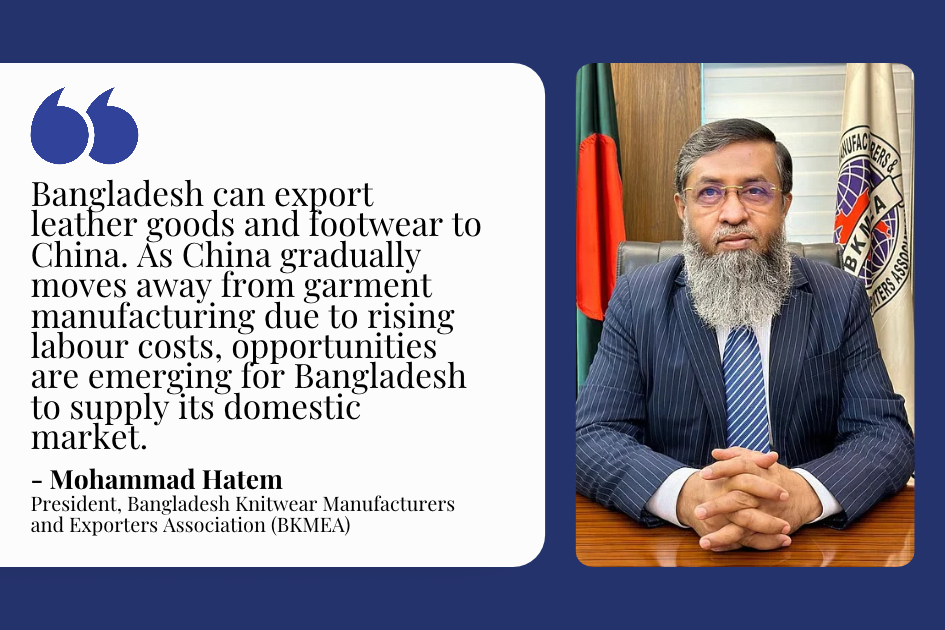Bangladesh targets six products to narrow trade gap with China
