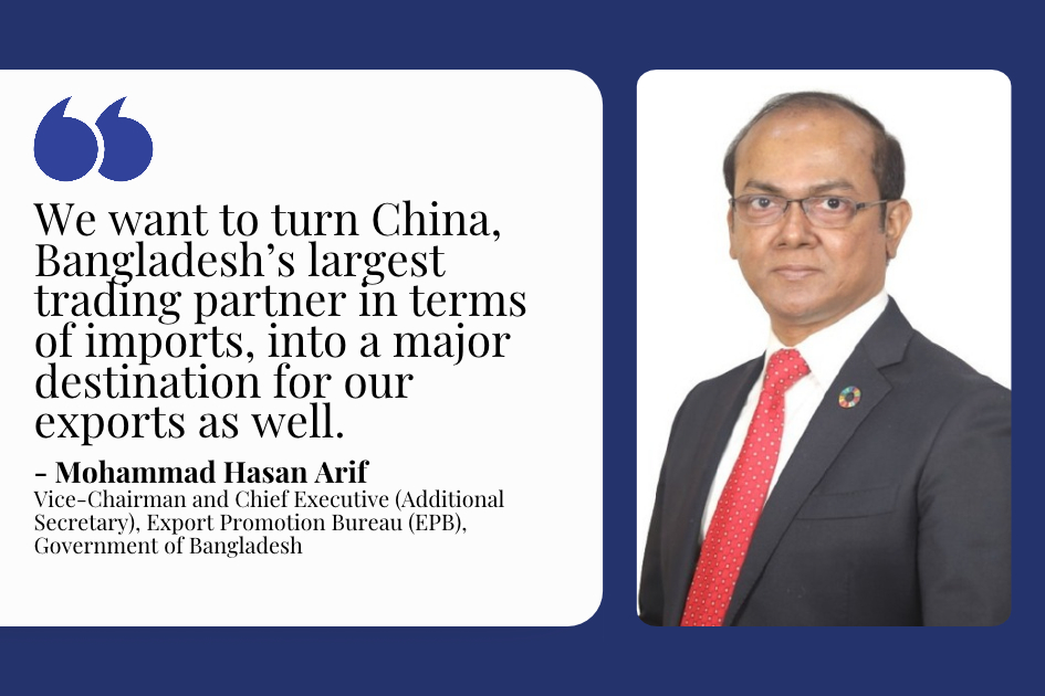 Bangladesh targets six products to narrow trade gap with China