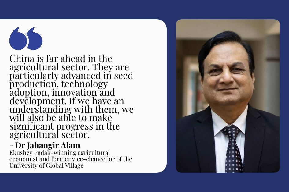 China cooperation needed to modernise and develop Bangladesh’s agriculture sector