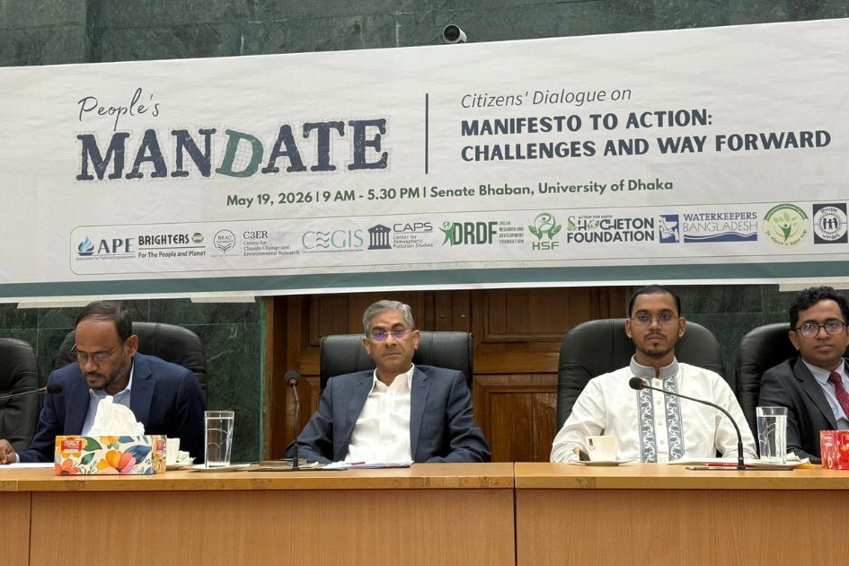 Climate change a major threat to Bangladesh, says Water Resources Minister
