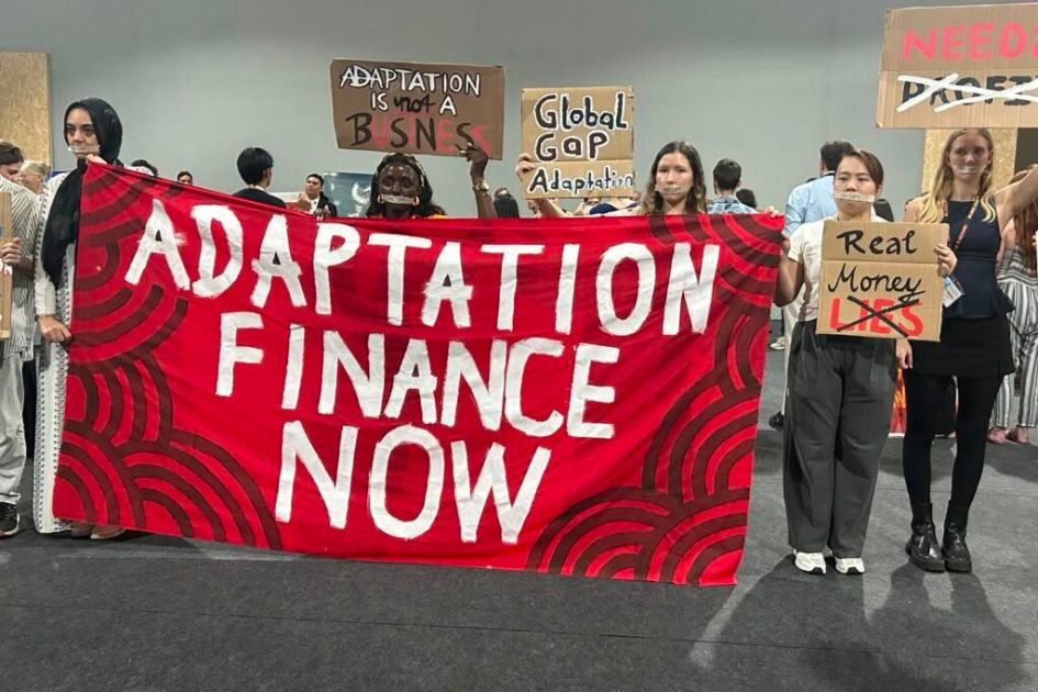 Climate finance divide deepens as developing nations push for tripled adaptation support