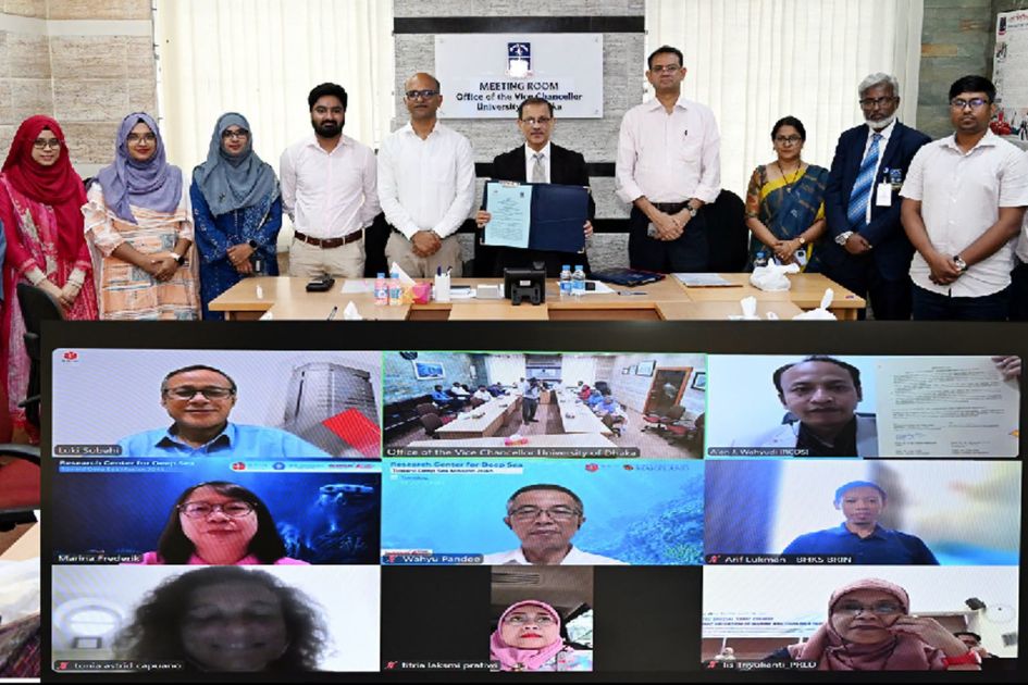 DU, Indonesia's BRIN sign MoU to boost ocean and blue economy research