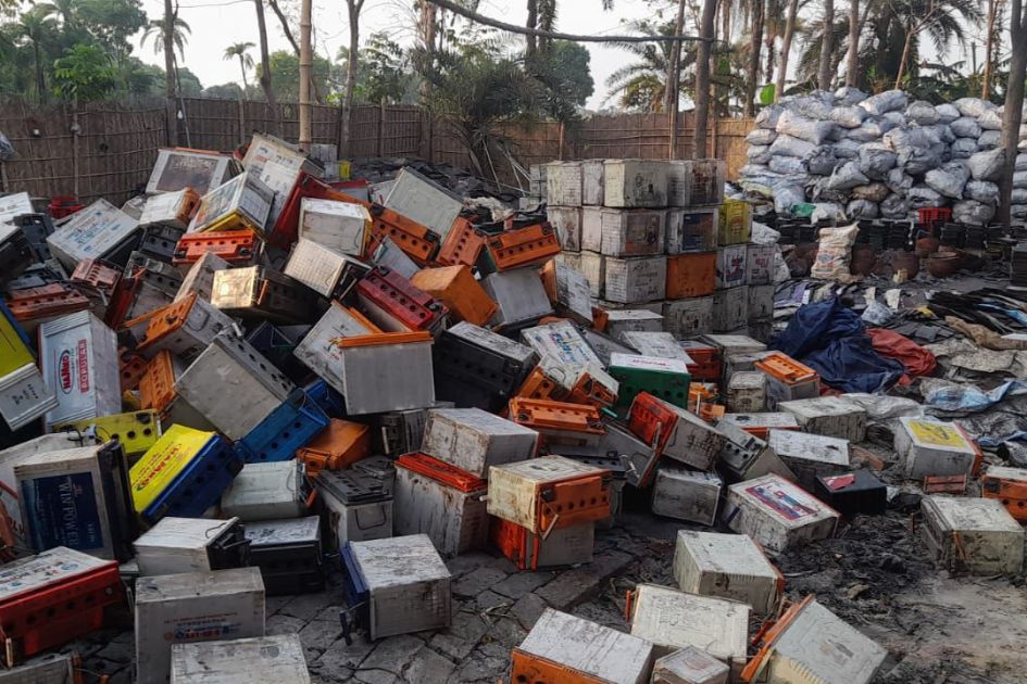 Illegal battery recycling plant shut in Ashulia over toxic lead risks
