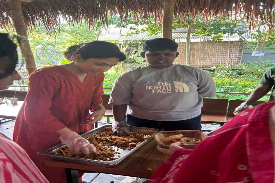 Jackfruit chips innovation by AUW students steals spotlight at Sonapahar festival