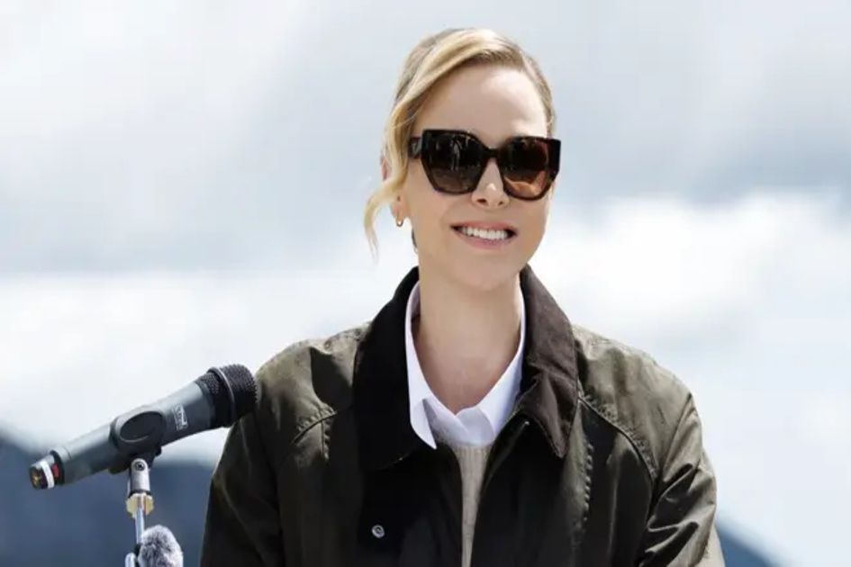 Princess Charlene frees rescued falcon and backs wildlife rescue group