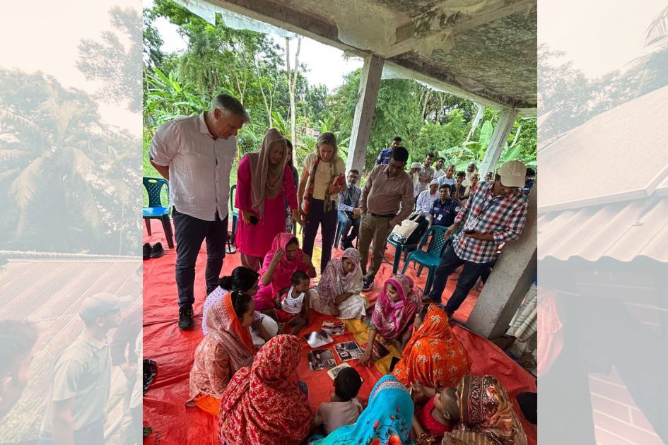 Netherlands envoy views Barishal rural piped-water business model