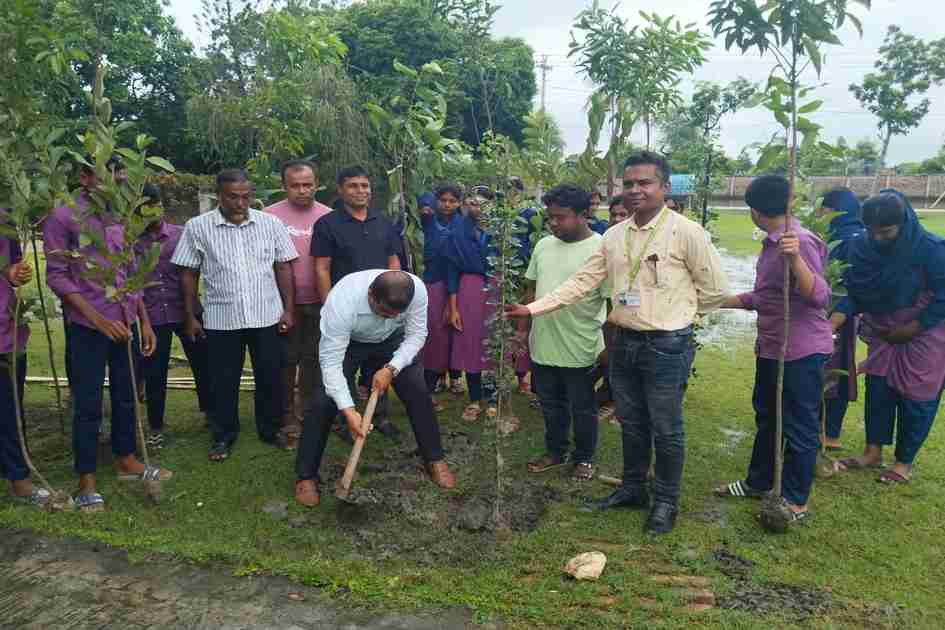 Students plant 5,000 trees to protect Satkhira’s fragile coastlands