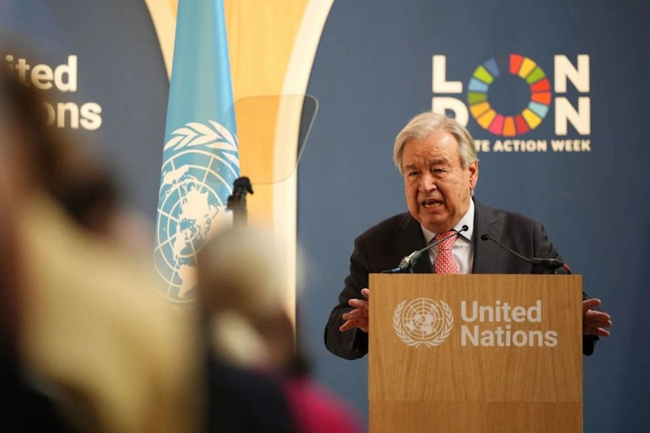 UN Chief warns London is ‘Cooking’ as Europe faces climate crisis