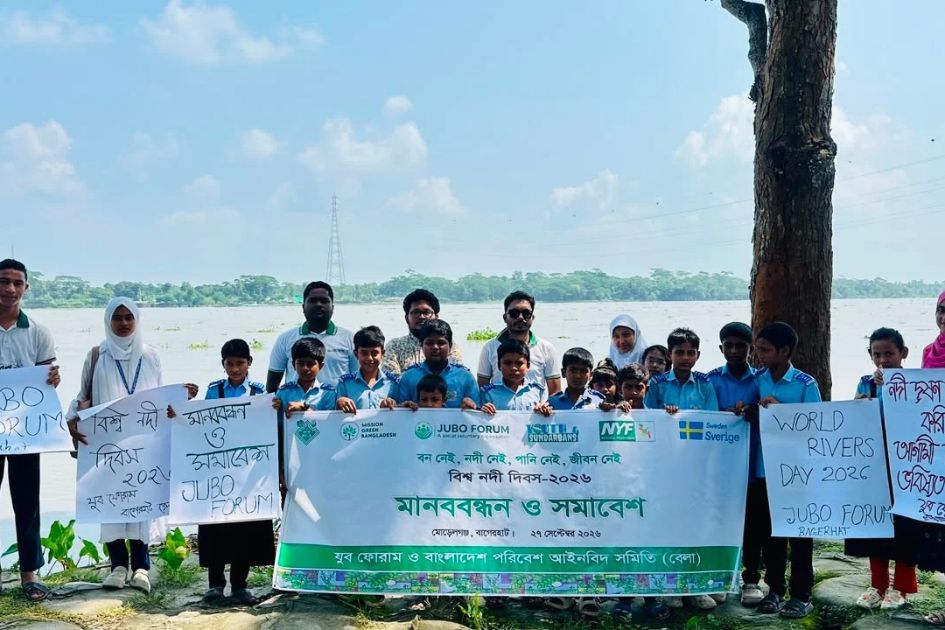 Youth-led river protection actions held across 10 Bangladesh districts